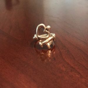 James Avery heart key Ring!